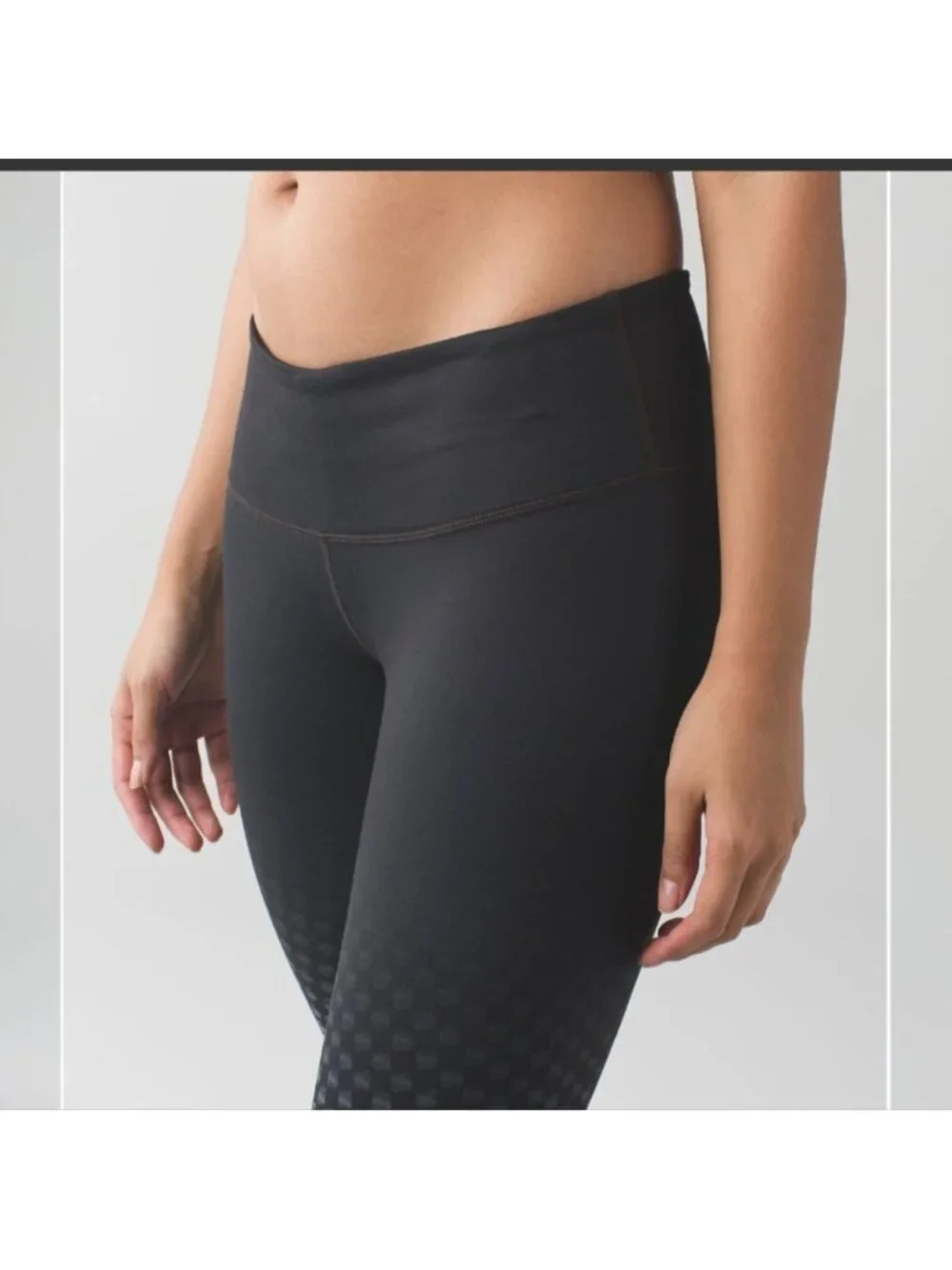 Lululemon Wunder Under Pant III *Full-On Luon Deep Dive Dip Slate Black